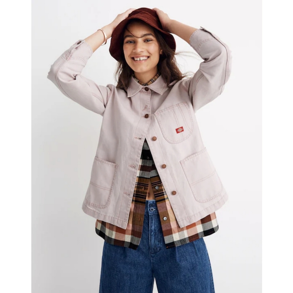 Classic Women's Light Pink Chore Jacket